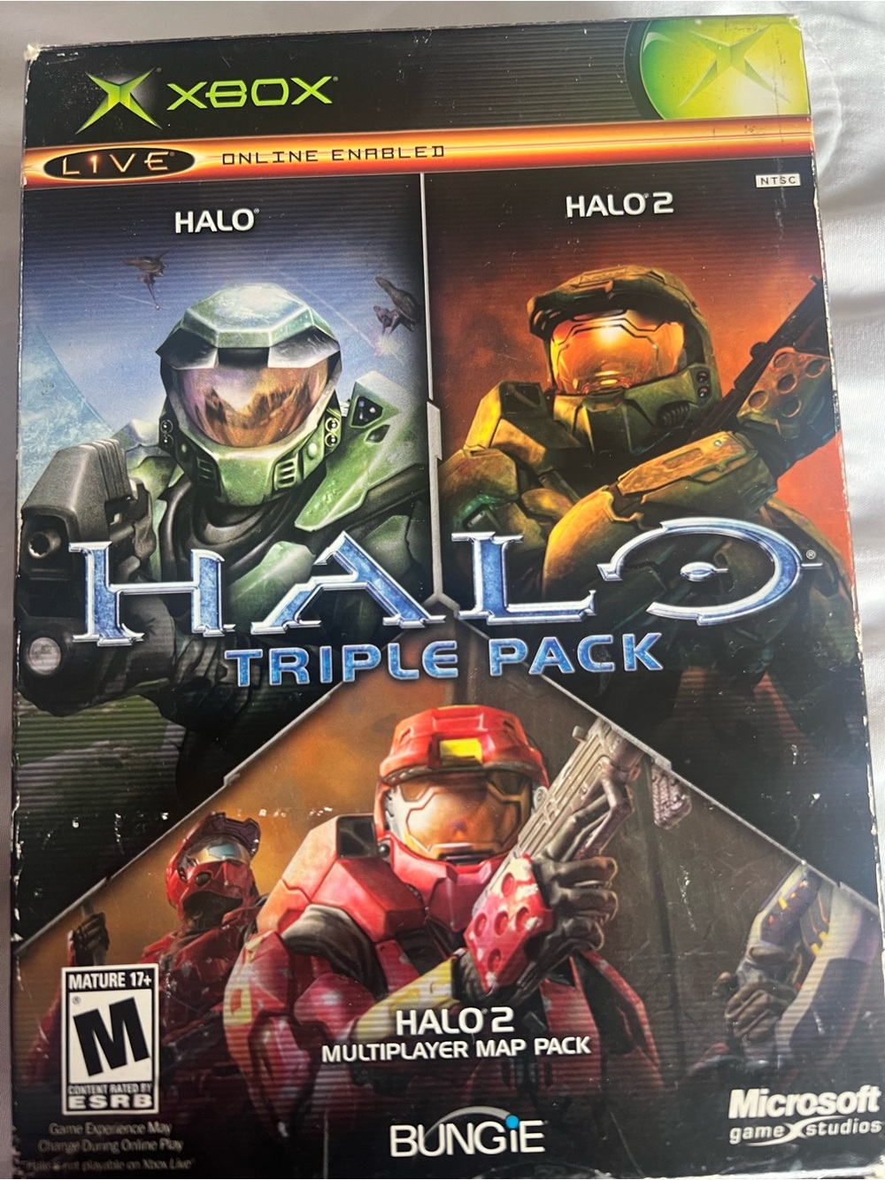 Microsoft Halo Triple Pack - Green, Orange, Red Artwork